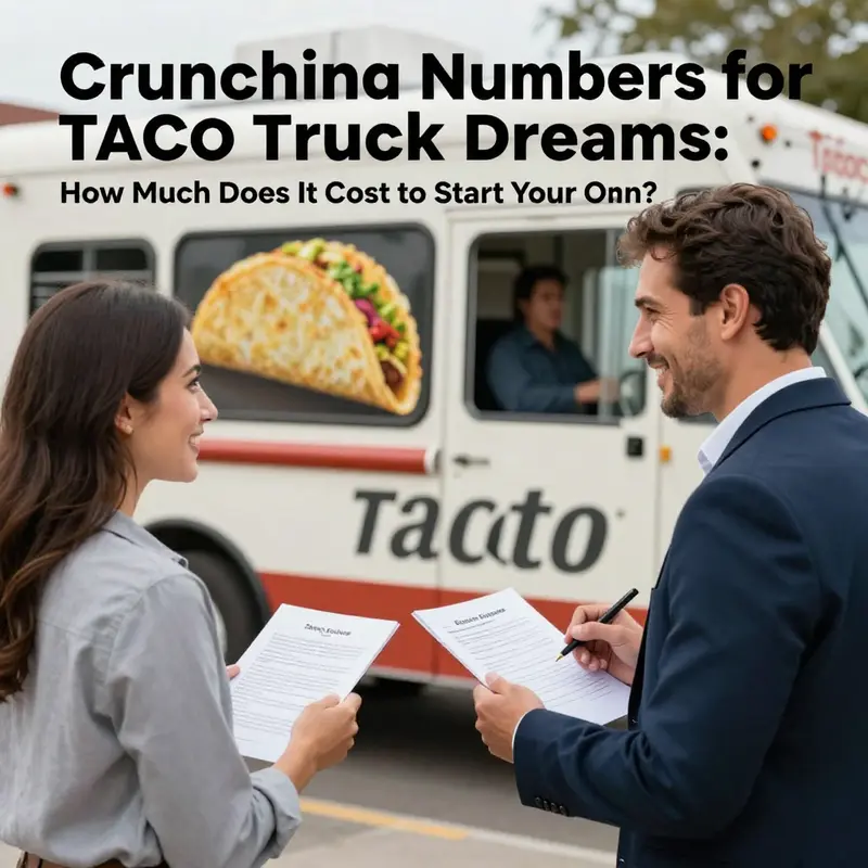 Exploring options between buying a new or used taco truck.