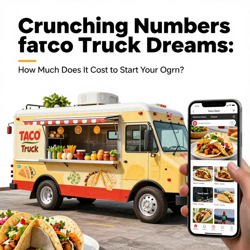 Exploring options between buying a new or used taco truck.