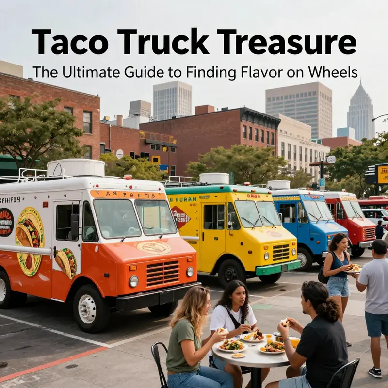 Leverage technology with apps designed to help you track down taco trucks in your area.