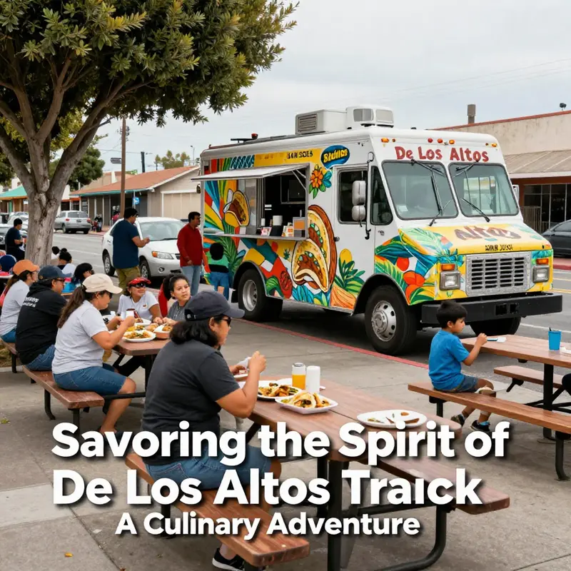 An array of tacos showcasing the delicious variety offered at De Los Altos Taco Truck.