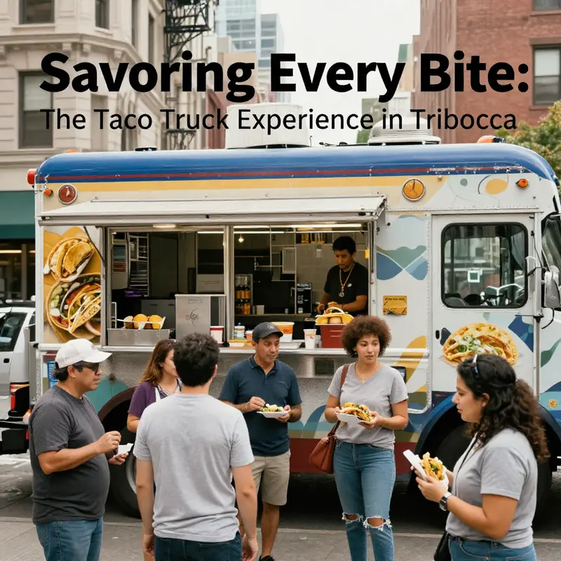 The Taco Truck in Tribeca showcasing its authentic Mexican flavors and culinary artistry.