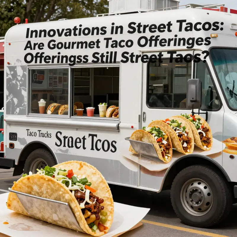 The essence of taco trucks shines through their colorful presence and delicious street tacos.