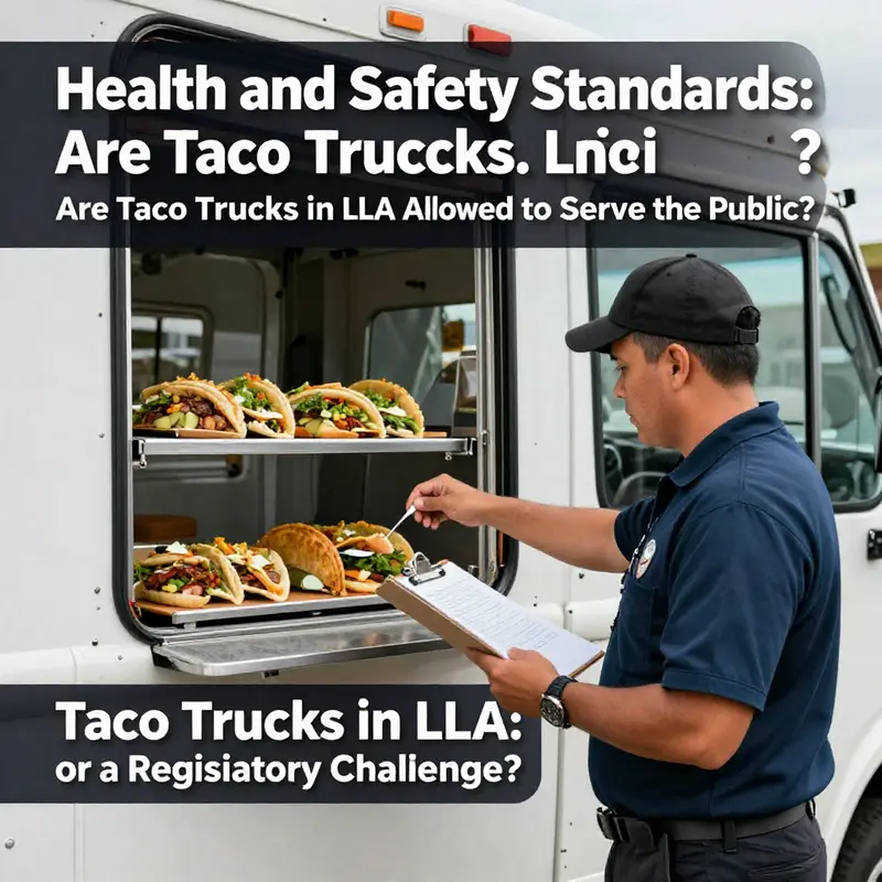 Taco trucks in Los Angeles must follow regulations to operate legally.