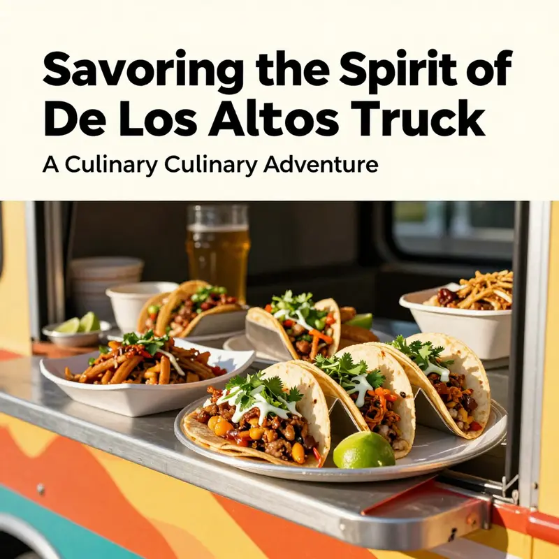 An array of tacos showcasing the delicious variety offered at De Los Altos Taco Truck.