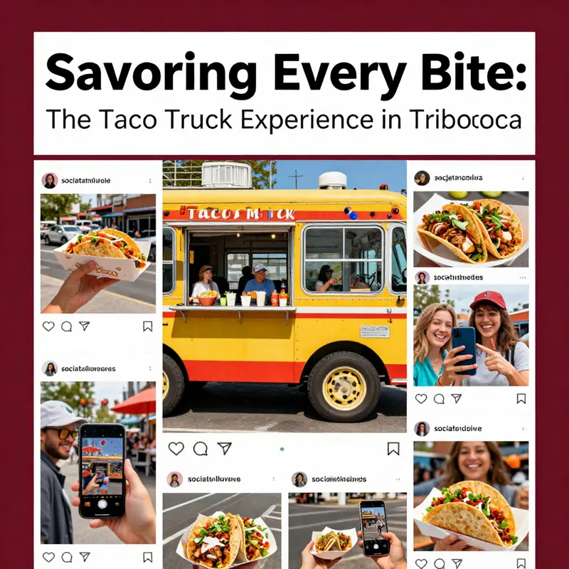 The Taco Truck in Tribeca showcasing its authentic Mexican flavors and culinary artistry.