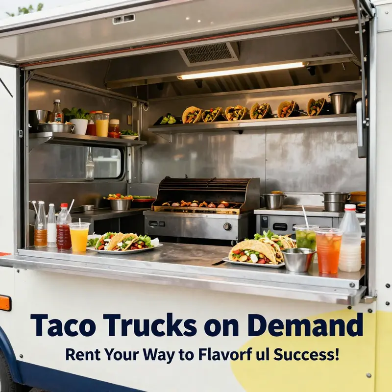 Taco trucks are a thriving choice in major city landscapes, bringing deliciousness to urban streets.