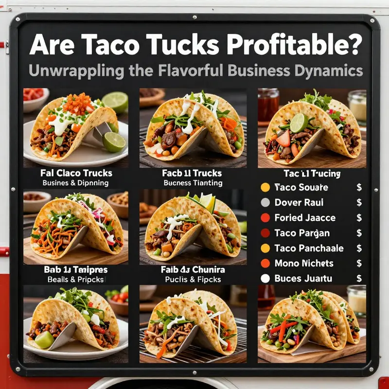 A bustling urban location where a taco truck thrives amidst high foot traffic.