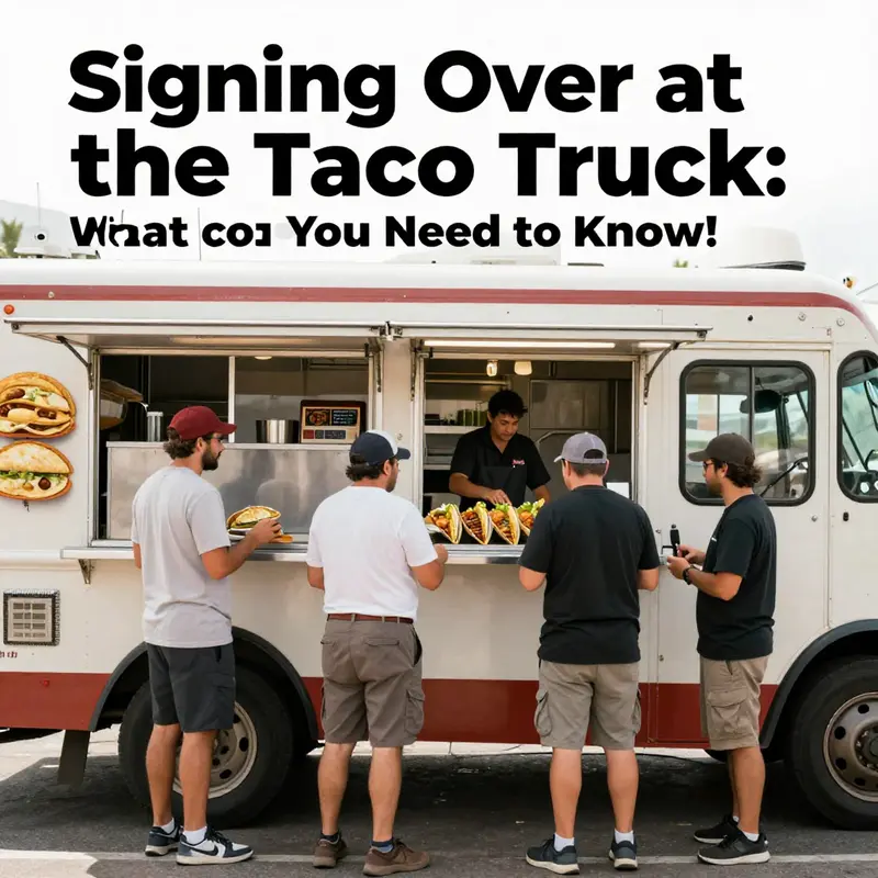 A lively taco truck scene, emphasizing the community experience and vibrant atmosphere.