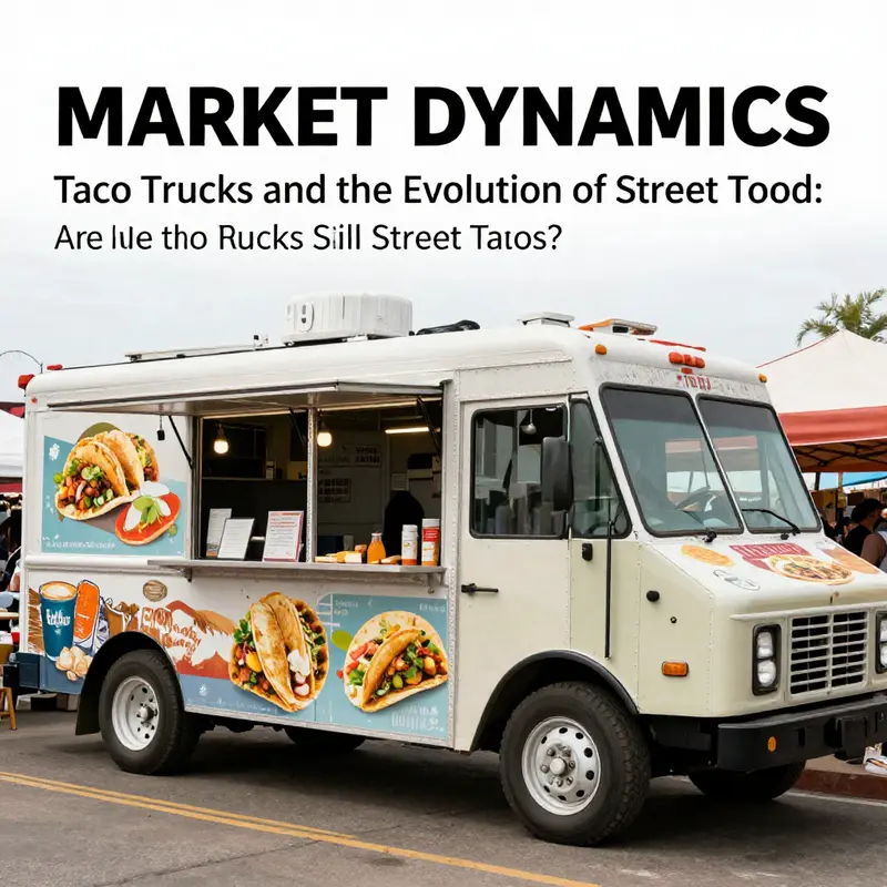 The essence of taco trucks shines through their colorful presence and delicious street tacos.
