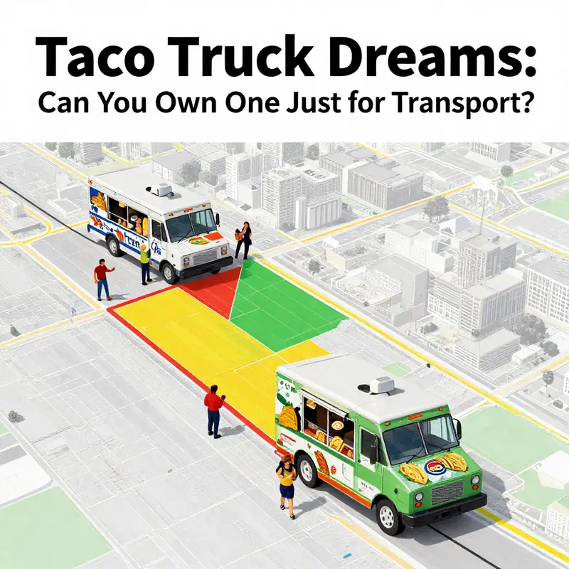 Navigating the legal framework of taco truck ownership.