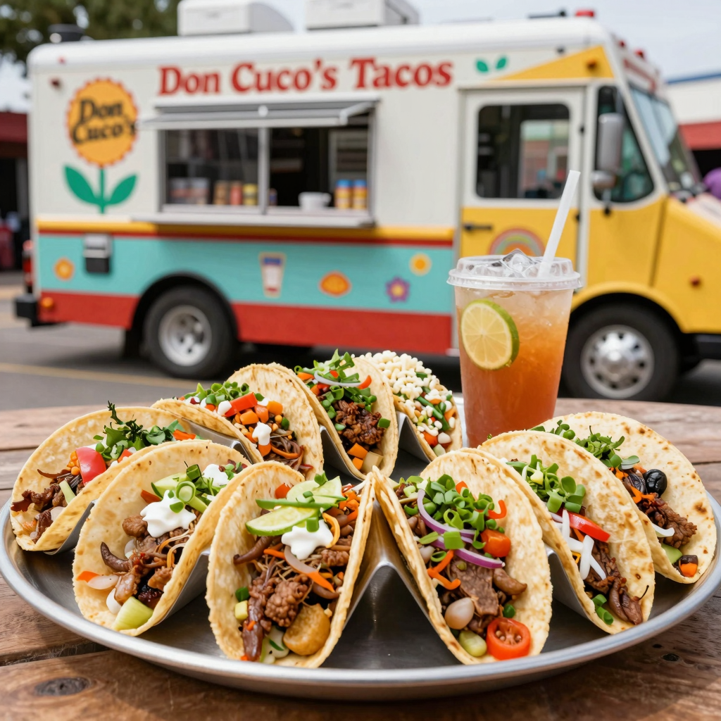 Tacos from Don Cuco's Taco Truck
