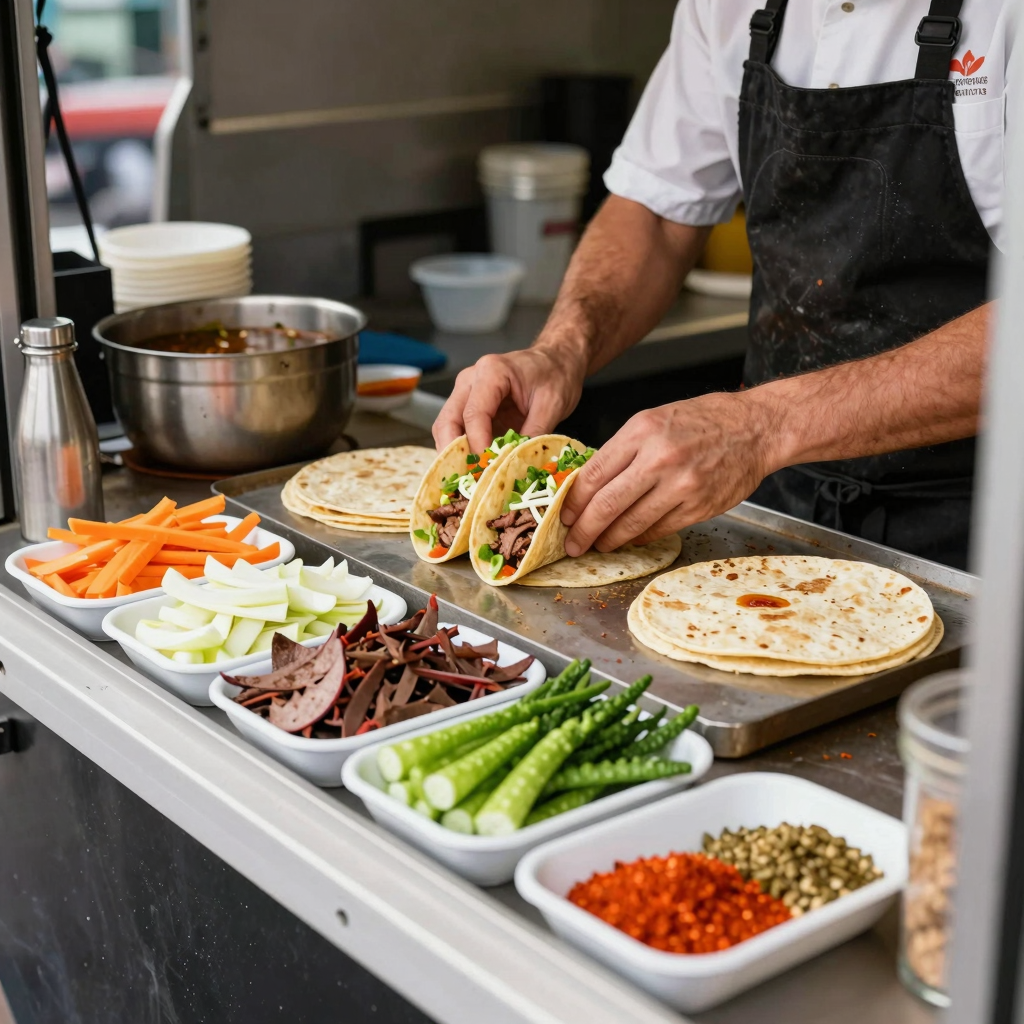 The Taco-Making Process at Don Cuco’s