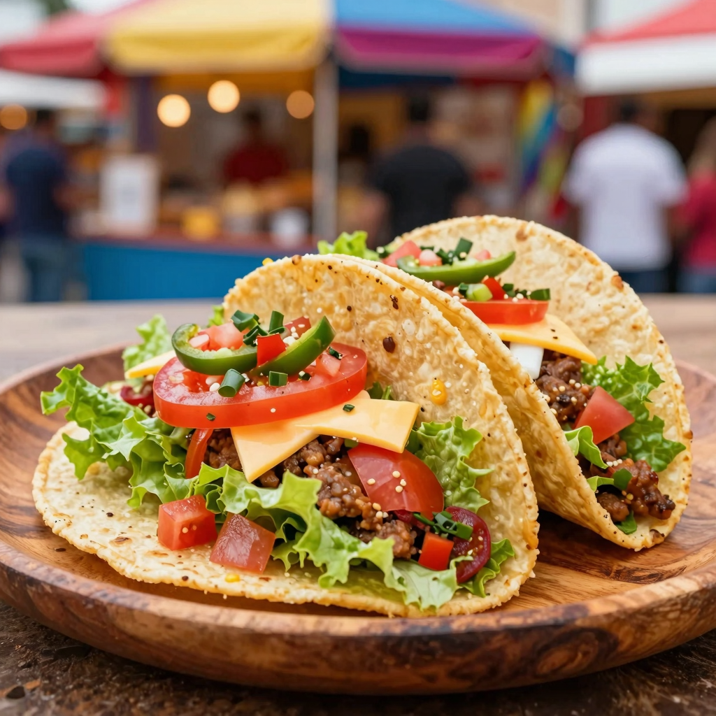 Colorful Taco