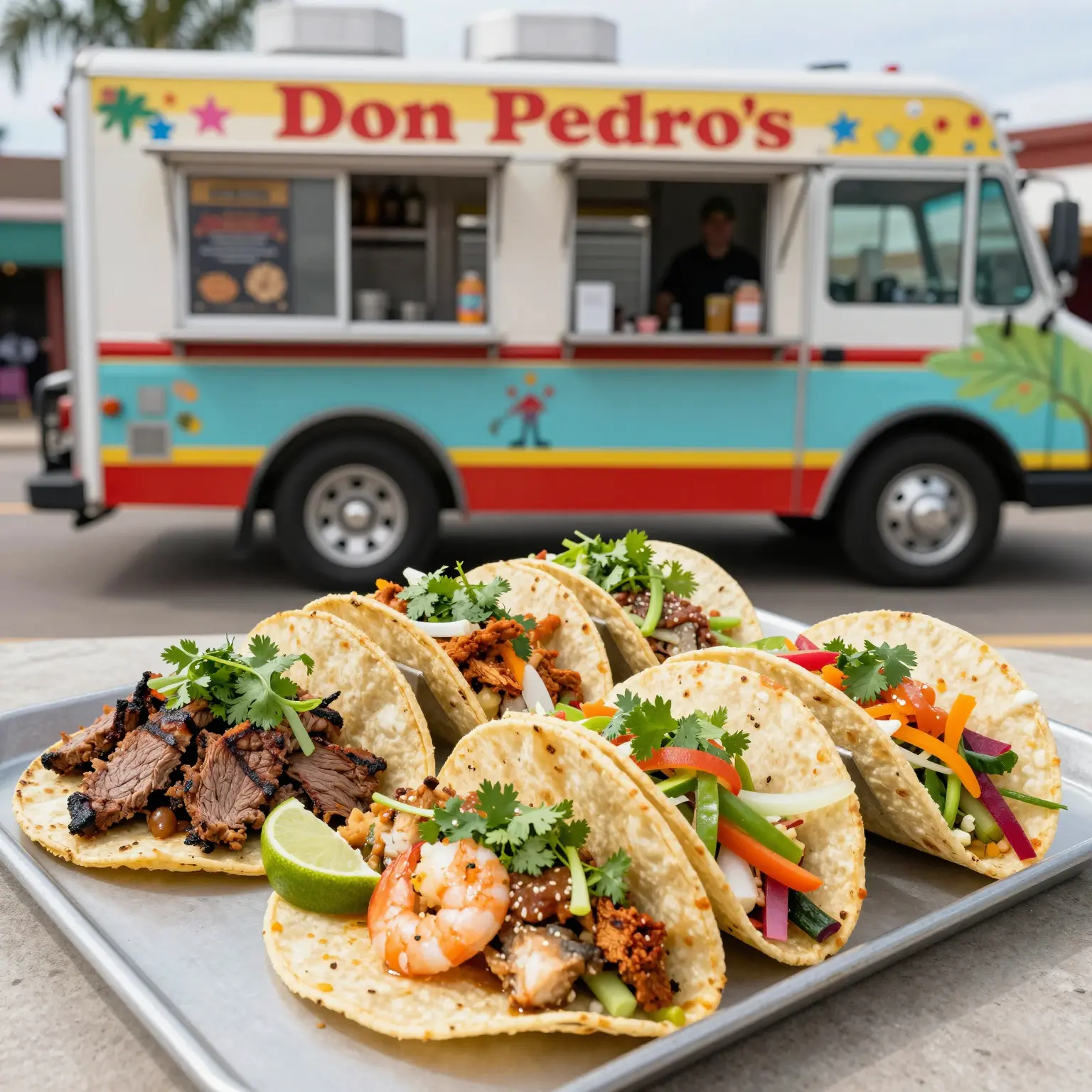 Taco Truck Scene