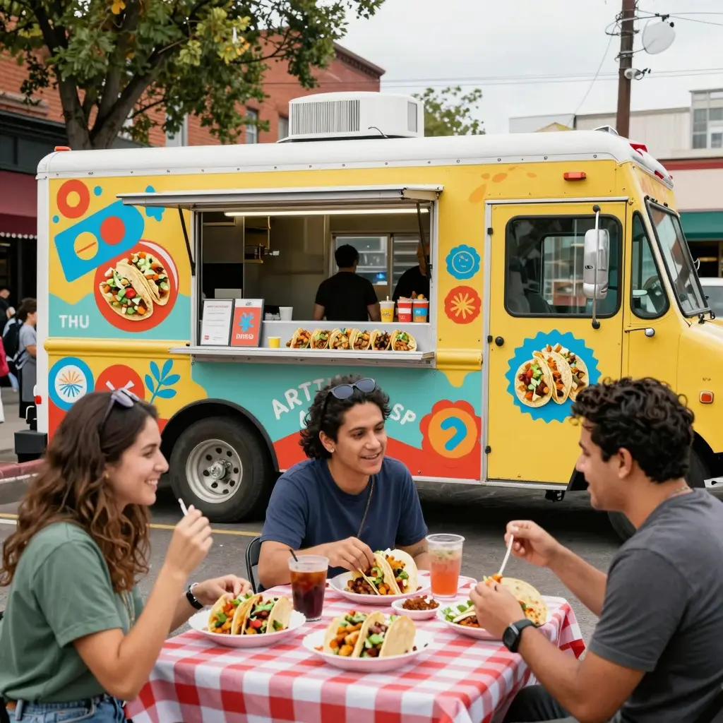 Food Truck Scene