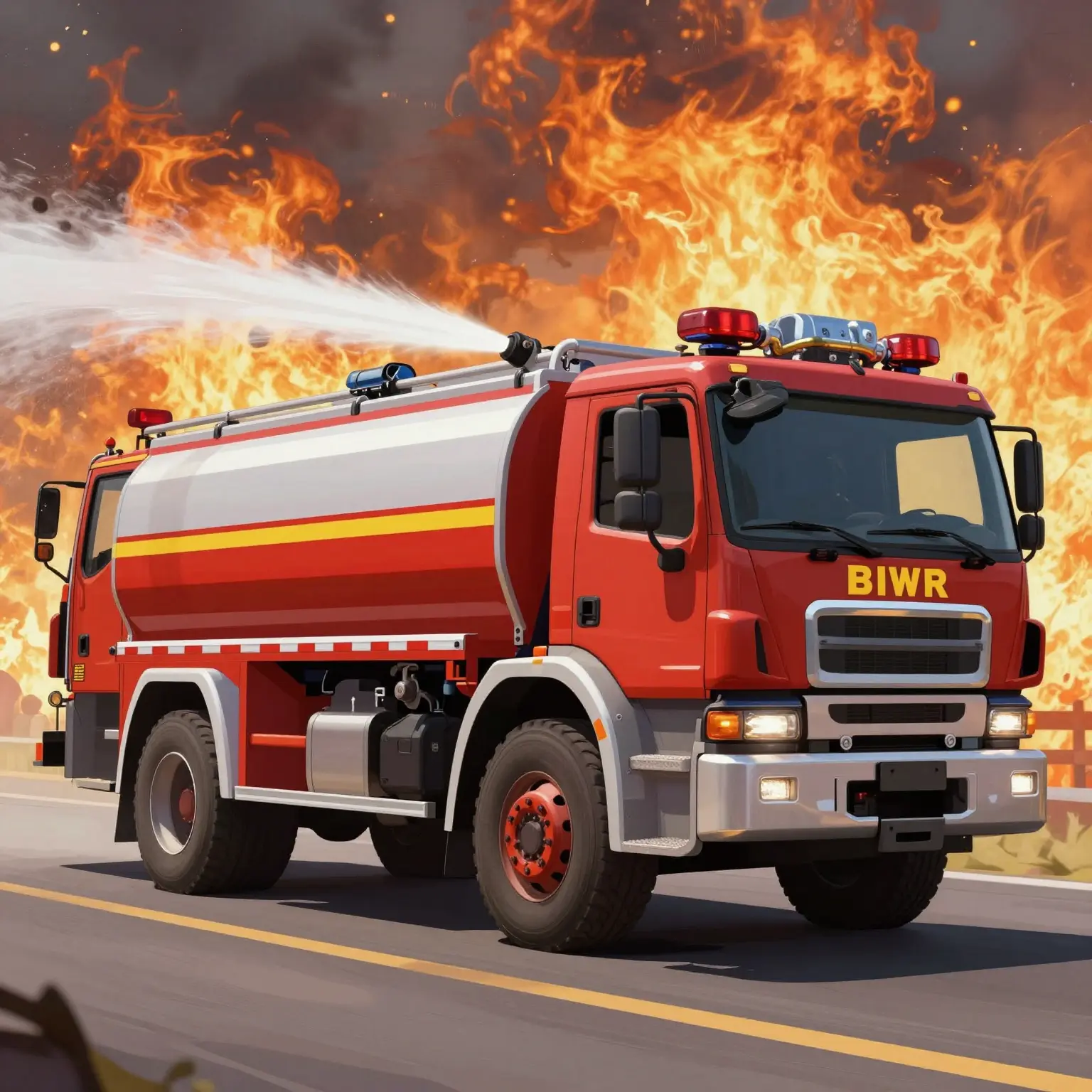 Fire Truck Tanker